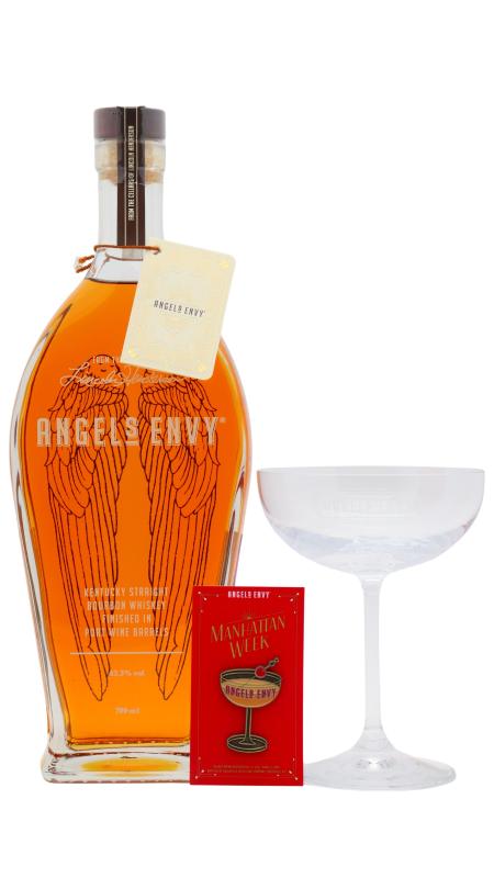 Angel's Envy Straight Port Cask Finish Kentucky Straight Bourbo Whiskey