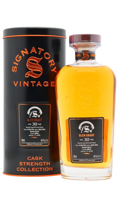 Glen Grant Glen Grant Signatory Vintage Symington's Choice Single Bourbo 1995 30 year old Whisky