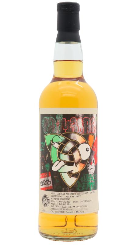 Undisclosed Undisclosed Irish Cut Your Wolf Loose Edition #18 Single Bourbon Cas 2002 15 year old Whisky
