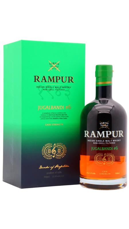 Rampur Jugalbandi #6 Madeira Wine Cask Indian Single Malt Whisky
