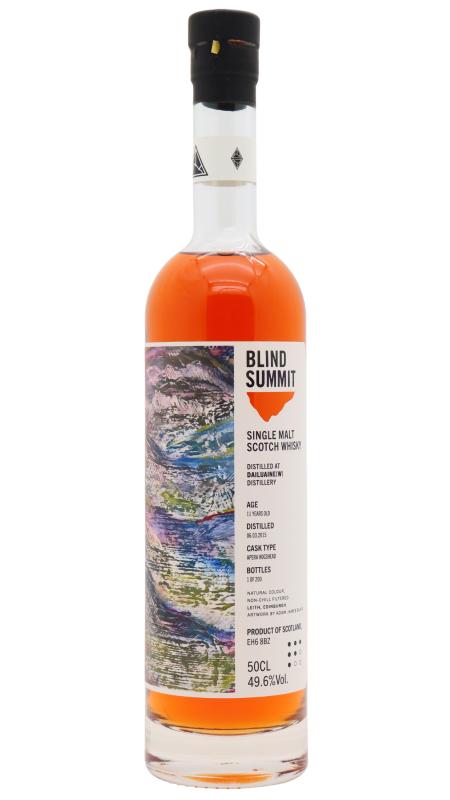 Dailuaine Dailuaine Blind Summit Single Malt Scotch 2015 11 year old Whisky