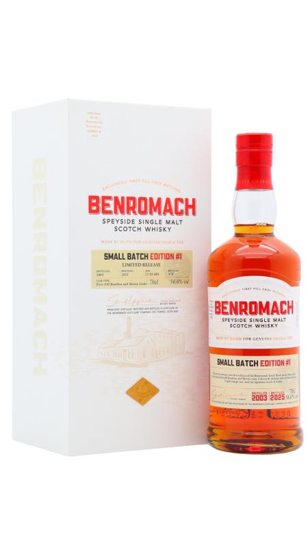 Benromach Benromach Small Batch Edition #1 Single Malt Scotch 2003 22 year old Whisky