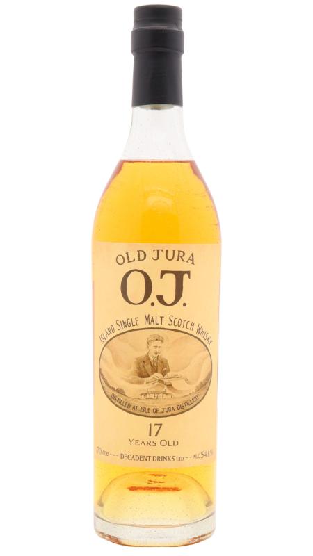 Isle of Jura Jura Decadent Drinks Old Jura Series Single Malt Scotch 2009 17 year old Whisky