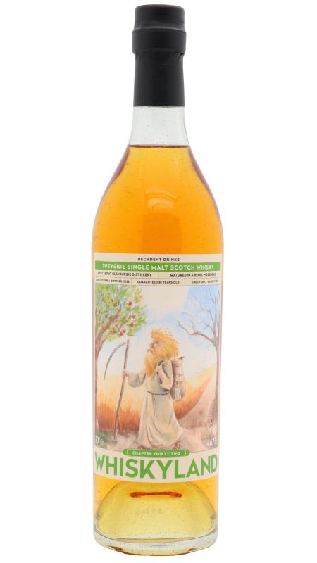 Glenburgie Glenburgie Whiskyland Chapter 32 Single Malt Scotch 1988 38 year old Whisky