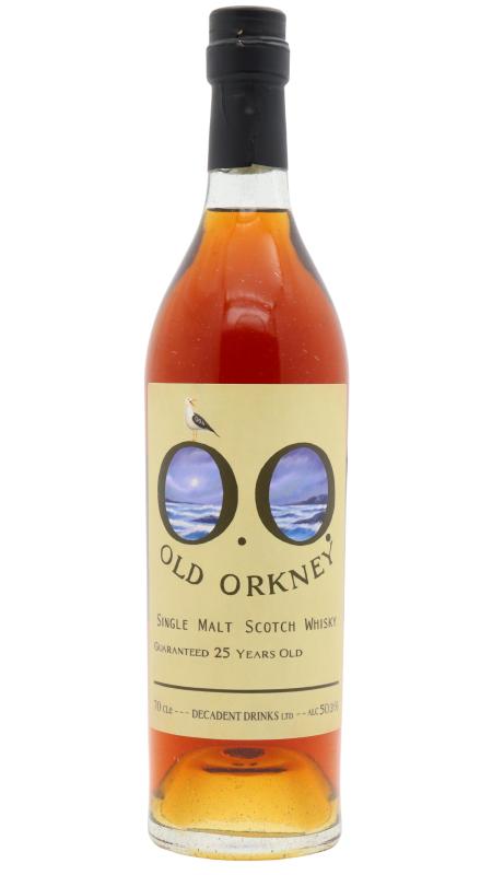 Decadent Drinks Decadent Drinks Decadent Drinks Old Orkney Series Single Malt Scot 1999 25 year old Whisky