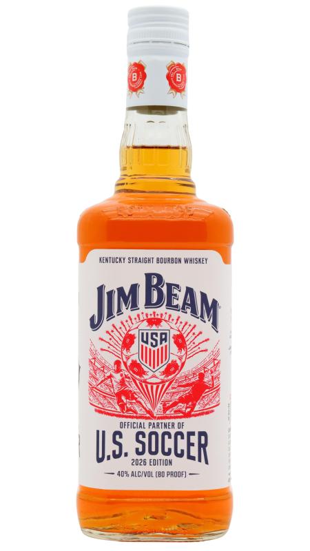 Jim Beam Limited Edition U.S. Soccer 2026 Edition White Lab 4 year old Whiskey