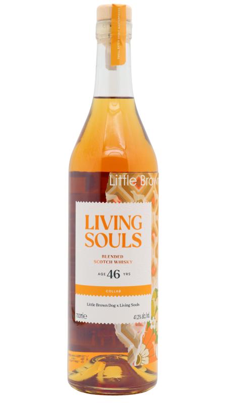 Living Souls Little Brown Dog x Living Souls Collab Blended Sco 46 year old Whisky