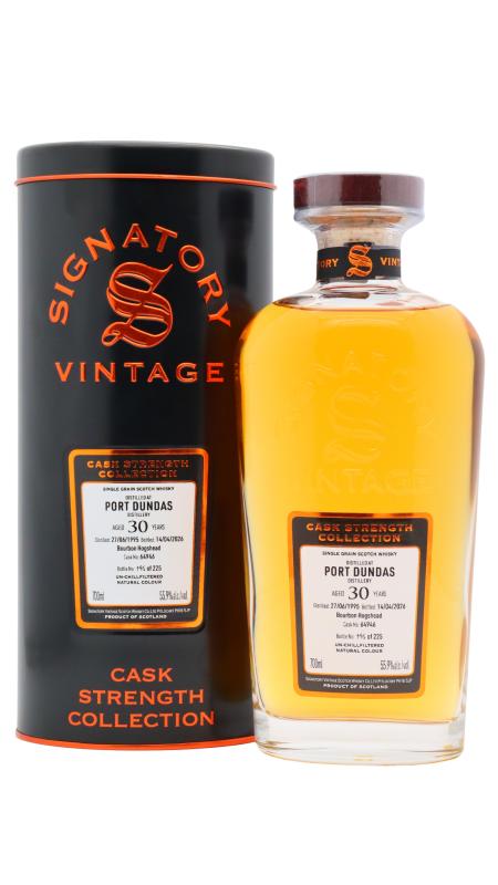 Port Dundas Port Dundas (silent) Signatory Vintage Cask Strength Collection Single 1995 30 year old Whisky