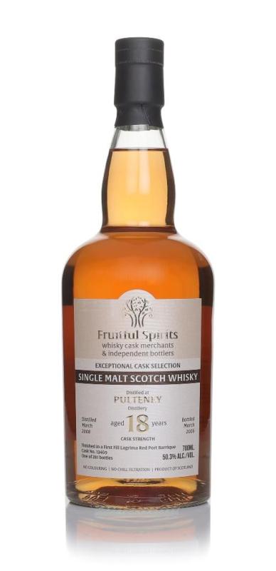 Pulteney 18 Year Old 2008 (cask 13469) - Fruitful Spirits Single Malt Whisky