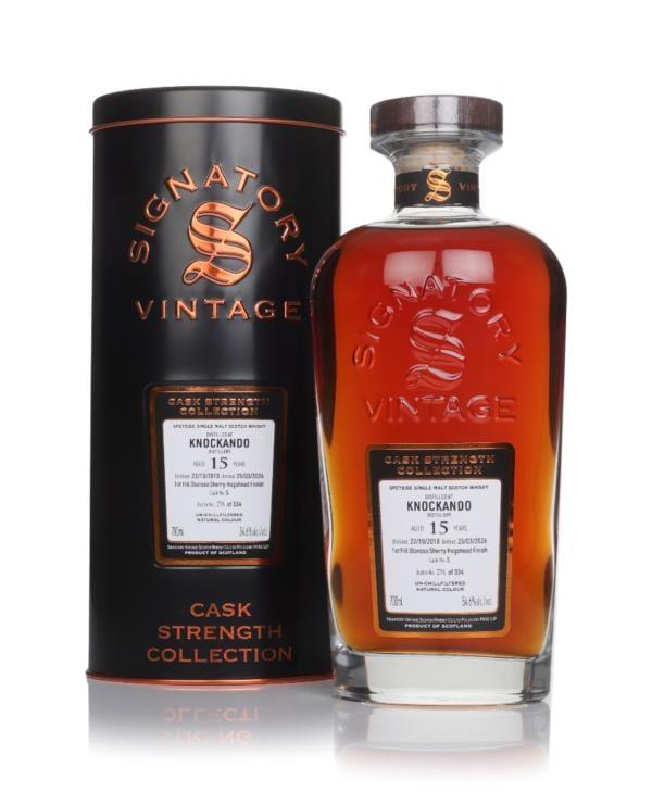 Knockando 15 Year Old 2010 (cask 5) - Cask Strength Collection (Signat Single Malt Whisky