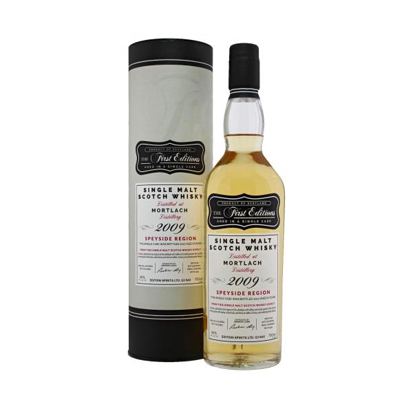 Mortlach First Editions Mortlach 2009 12 Year Old Limited Edition Single Cask Speyside Single Malt Scotch Whisky 70cl