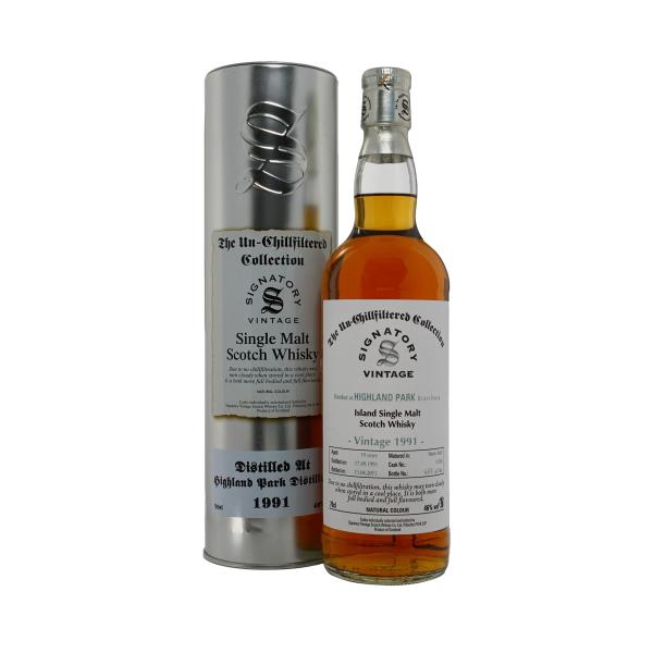 Highland Park Highland Park 1991 Signatory Vintage