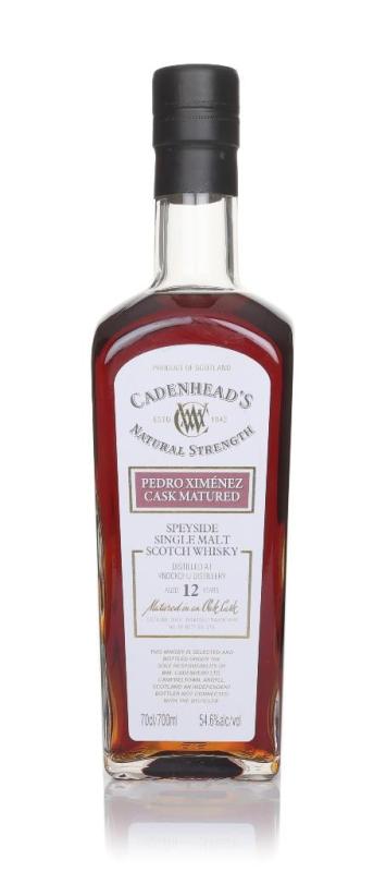 Knockdhu 12 Year Old 2013 Pedro Ximenez Matured - Cadenhead's Natural Single Malt Whisky