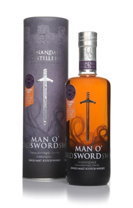 Annandale Man O'Sword Vintage 2016 - Oloroso Sherry Butt (cask 519) Single Malt Whisky