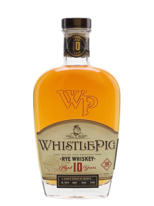 WhistlePig 10 Years Straight Rye Whiskey