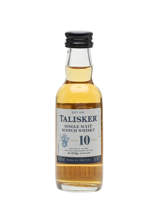 Talisker 10 Year Old Miniature Island Single Malt Scotch Whisky