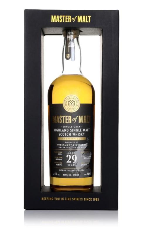 Master of Malt Tobermory 29 Year Old 1996 Single Cask - Masterpiece (Master of Malt) Single Malt Whisky