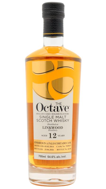 Linkwood Linkwood The Octave Single Palo Cortado Cask #7650437 2014 12 year old Whisky