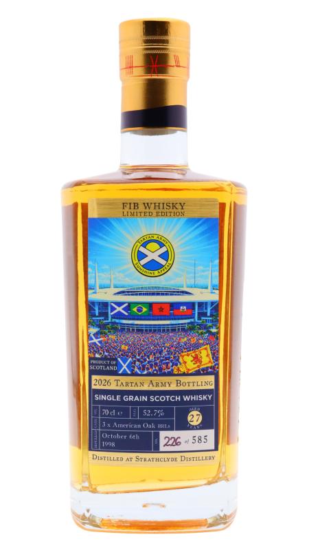 Strathclyde Limited Edition 2026 Tartan Army Bottling Single G 1998 27 year old Whisky