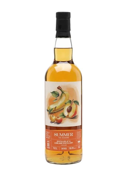 Lowland Single Malt 2012 / 11 Year Old / The Seasons: Summer/The Whisky Exchange Lowland Whisky