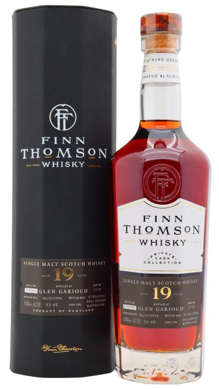 Glen Garioch Glen Garioch Finn Thomson Single Sherry Cask Single Malt Scotch 2006 19 year old Whisky