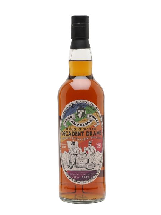 Glen Grant Glen Grant 2003 / 22 Year Old / Decadent Drams Speyside Whisky