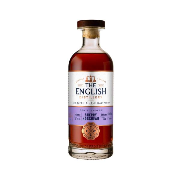 The English Whisky The English Distillery Small Batch Gently Smoked Sherry Hogshead Whisky, 70cl