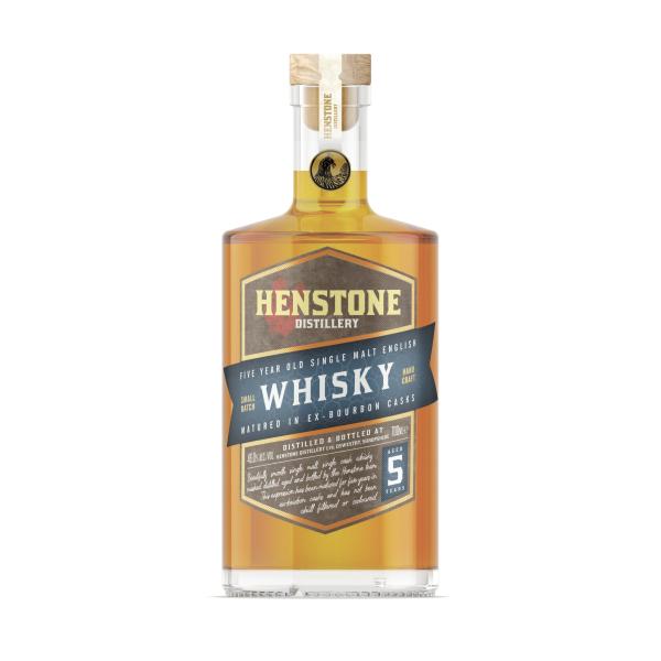 Henstone Distillery Ex-Bourbon Cask 5 Year Old Single Malt Whisky, 70cl