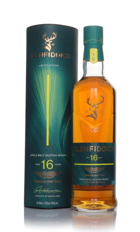 Glenfiddich Glenfiddich x Aston Martin Formula One Team 16 Year Old (Second Relea Single Malt Whisky