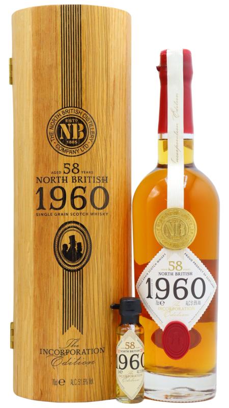 North British North British The Incorporation Edition Single Grain Scotch 1960 58 year old Whisky