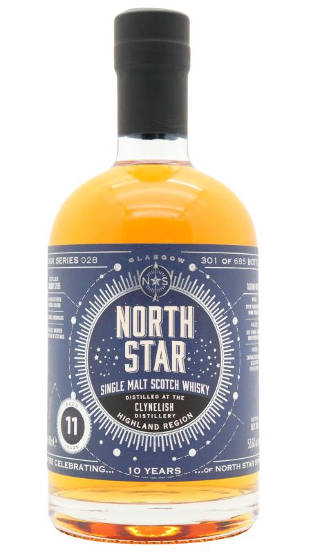 Clynelish Clynelish North Star Single Malt Scotch 2015 11 year old Whisky
