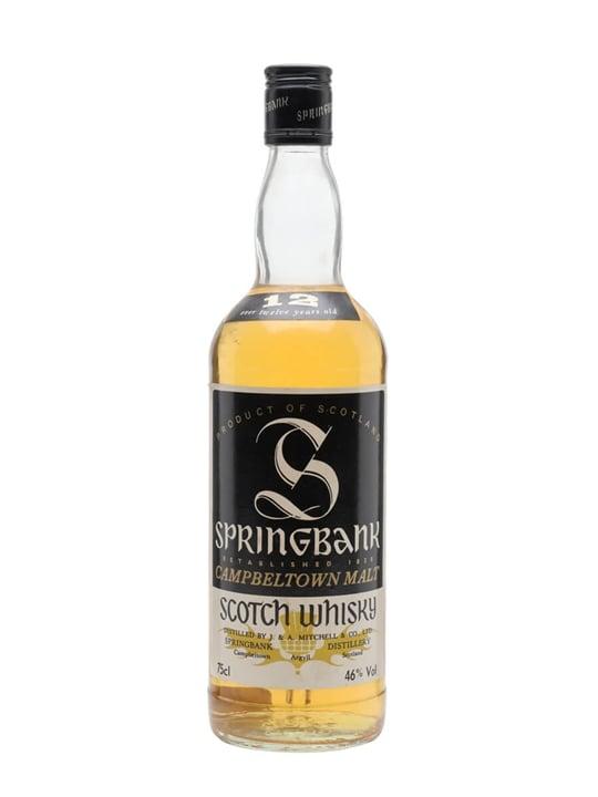 Springbank Springbank 12 Year Old / Bot.1980s Campbeltown Whisky