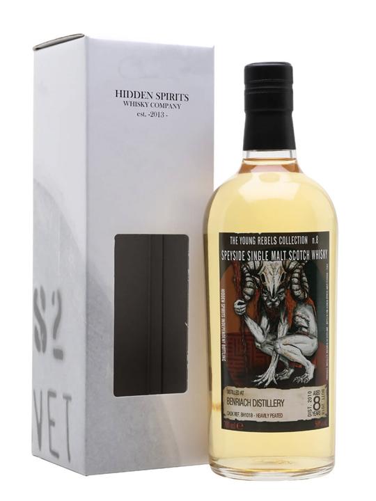 BenRiach Benriach Heavily Peated 8 Year Old / Hidden Spirits Speyside Whisky