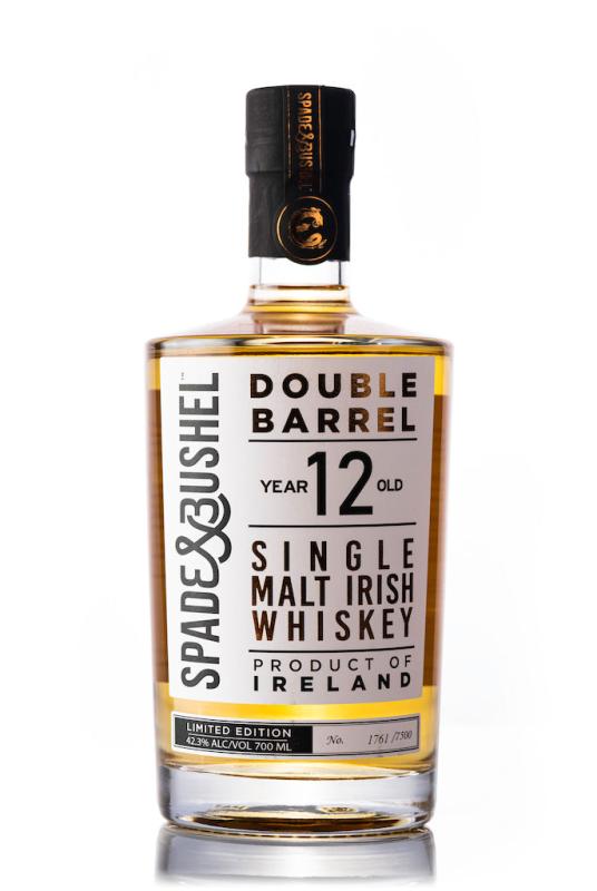 Spade & Bushel Irish Whiskey, Premium Single Malt, 12 years gereift, Double Barrel. ., 0.7
