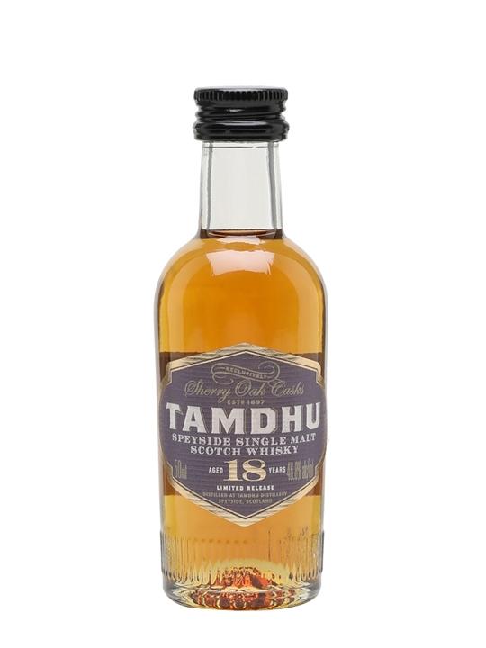 Tamdhu Tamdhu 18 Year Old Miniature Speyside Single Malt Scotch Whisky