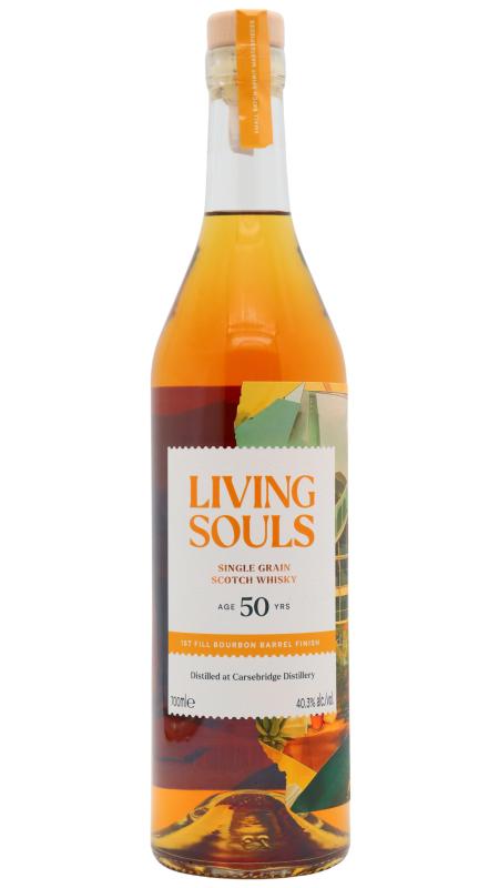 Carsebridge Carsebridge (silent) Living Souls Single Grain Scotch 50 year old Whisky