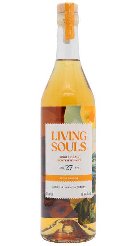 Dumbarton Dumbarton (silent) Living Souls Single Grain Scotch 27 year old Whisky