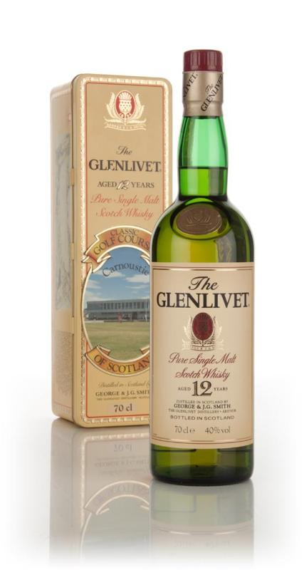 Glenlivet The Glenlivet 12 Year Old - Classic Golf Courses of Scotland (Carnoust Single Malt Whisky