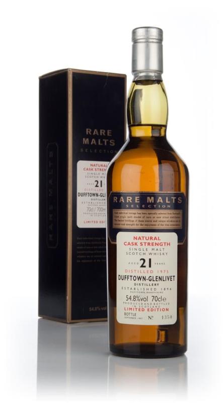 -Glenlivet 21 Year Old 1975 - Rare Malts