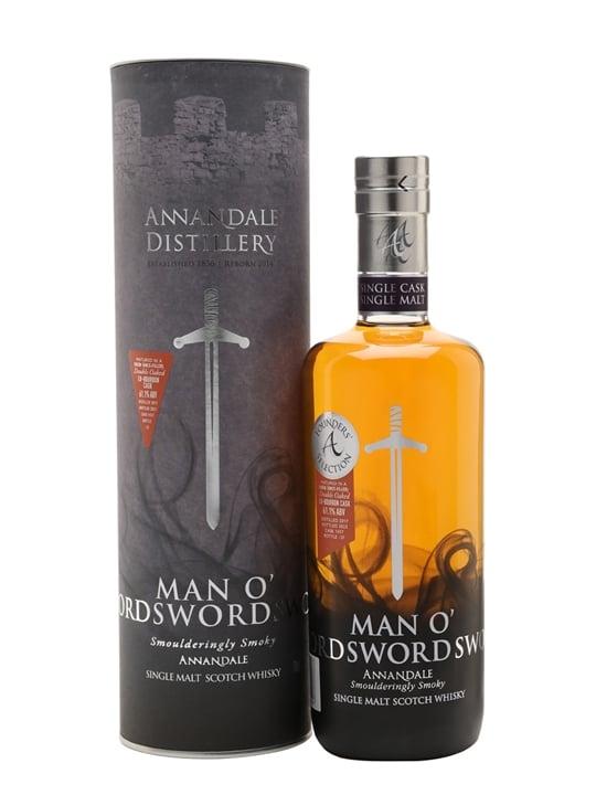 Annandale Annandale 2017 / Double Oak Bourbon 1437 / Peated Man O' Sword Lowland Whisky