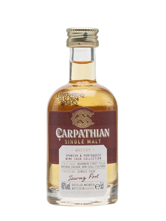 Carpathian Carpathian Tawny Port Cask Finish Single Malt Miniature Single Whisky