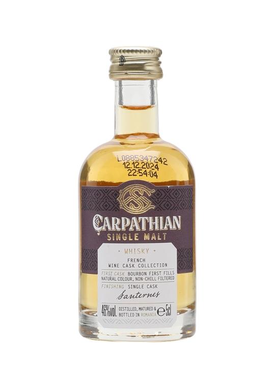Carpathian Carpathian Sauternes Cask Finish Single Malt Miniature Single Whisky