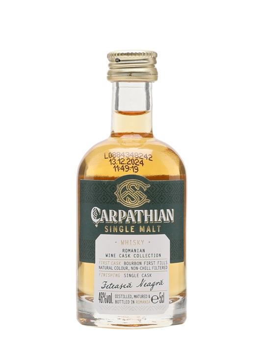 Carpathian Carpathian Feteasca Neagra Wine Cask Finish Single Malt Miniature Single Whisky