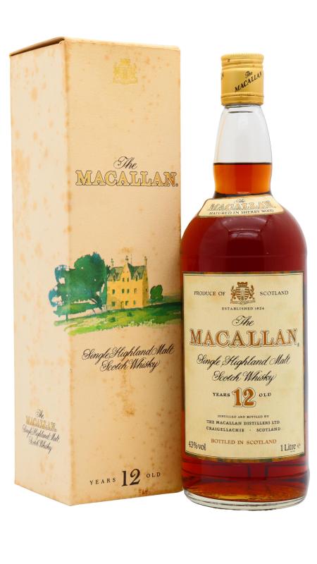 Macallan The Macallan Single Highland Malt Scotch 12 year old Whisky
