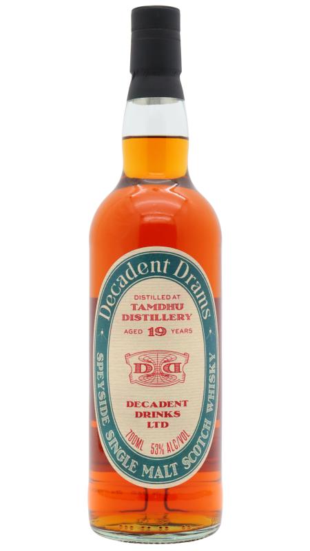 Tamdhu Tamdhu Decadent Drams Single Malt Scotch 2007 19 year old Whisky