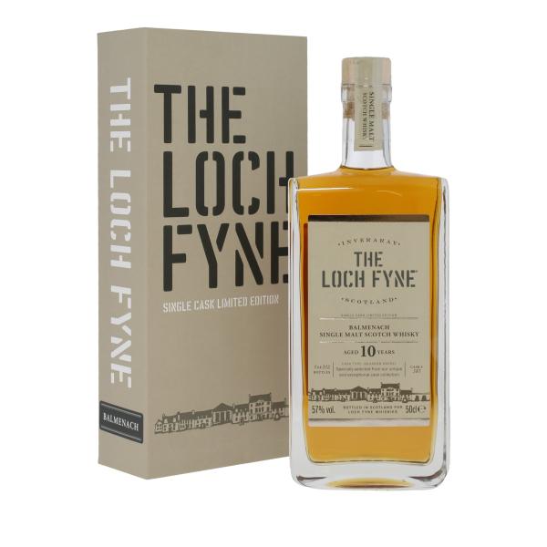 Balmenach The Loch Fyne Balmenach 2015 10 Year Old #581 Limited Edition Single Cask Speyside Single Malt Scotch Whisky 50cl
