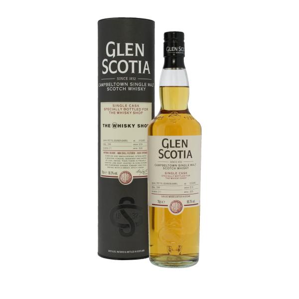 Glen Scotia Glen Scotia 2016 9 Year Old Single Cask #1644 Exclusive Single Cask Campbeltown Single Malt Scotch Whisky 70cl