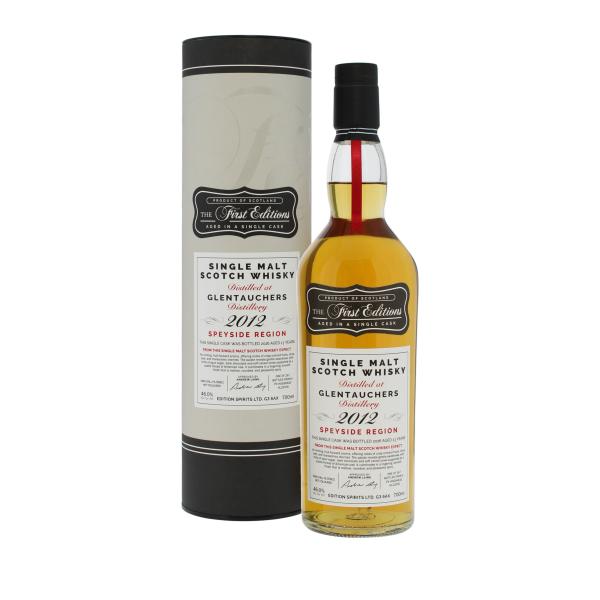 Glentauchers First Editions Glentauchers 2012 13 Year Old HL22056 Limited Edition Single Cask Speyside Single Malt Scotch Whisky 70cl