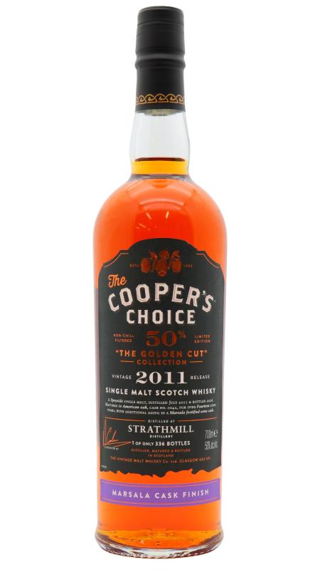 Strathmill Strathmill Coopers Choice The Golden Cut Single Marsala Cask 2011 14 year old Whisky