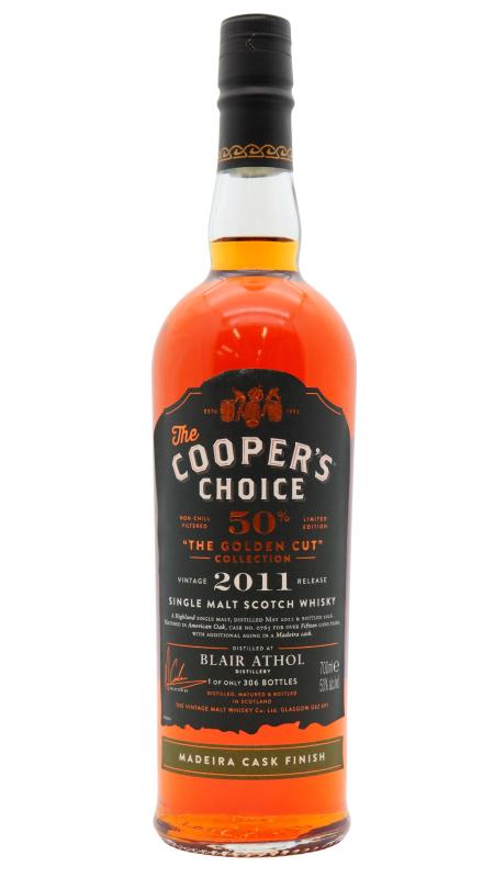Blair Athol Blair Athol Coopers Choice The Golden Cut Single Madeira Cask 2011 15 year old Whisky
